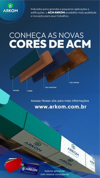 Fornecedor de ACM Alumínio Composto